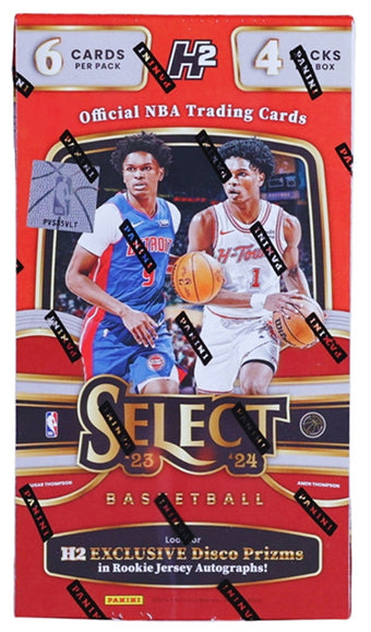 compare product 2023-24 Panini Select Basketball Hobby Hybrid H2 20 Box Case