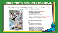 2024 Topps Archives Baseball Hobby Pack