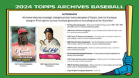 2024 Topps Archives Baseball Hobby Pack