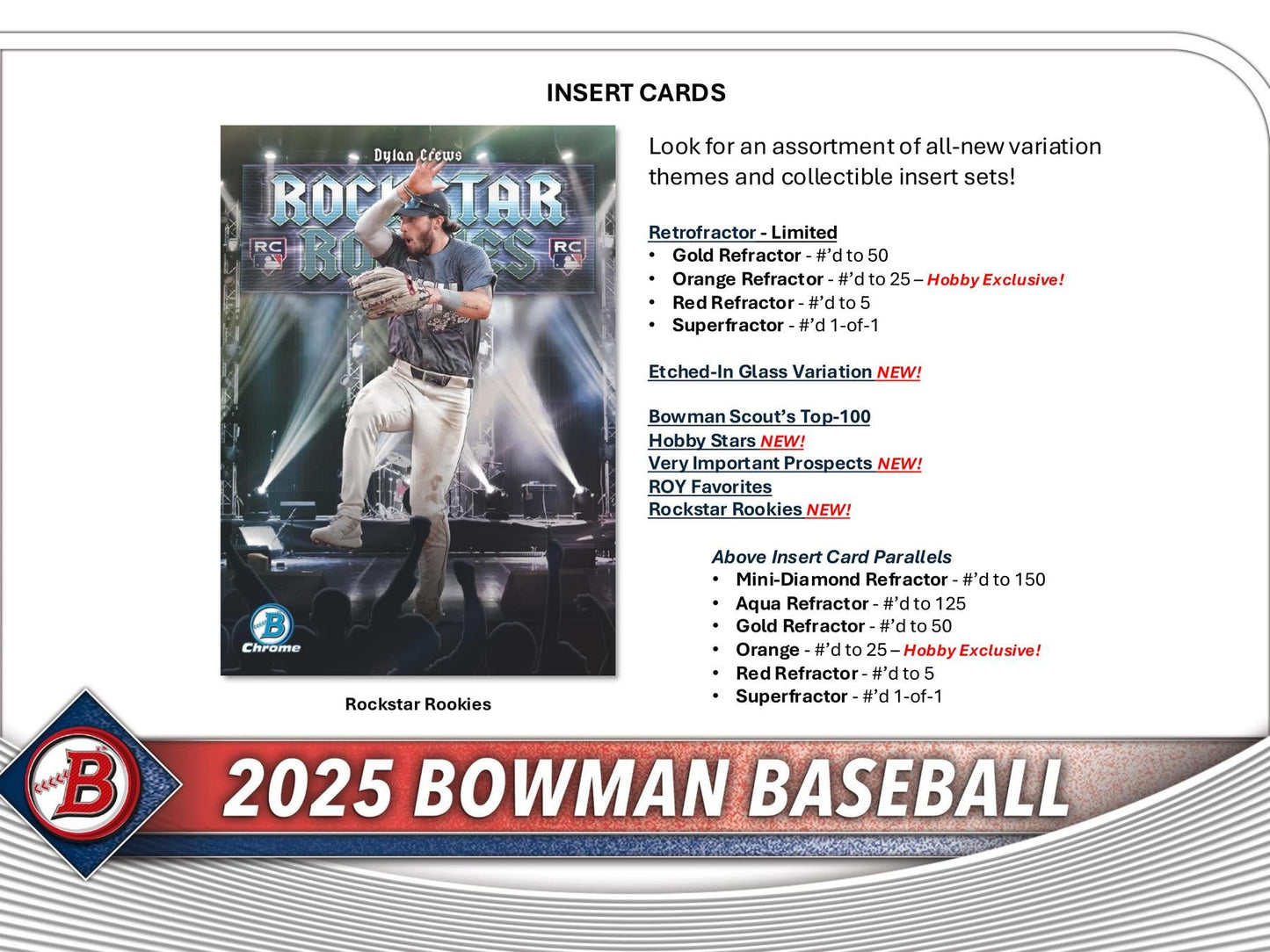 2025 Bowman Baseball Hobby Pack