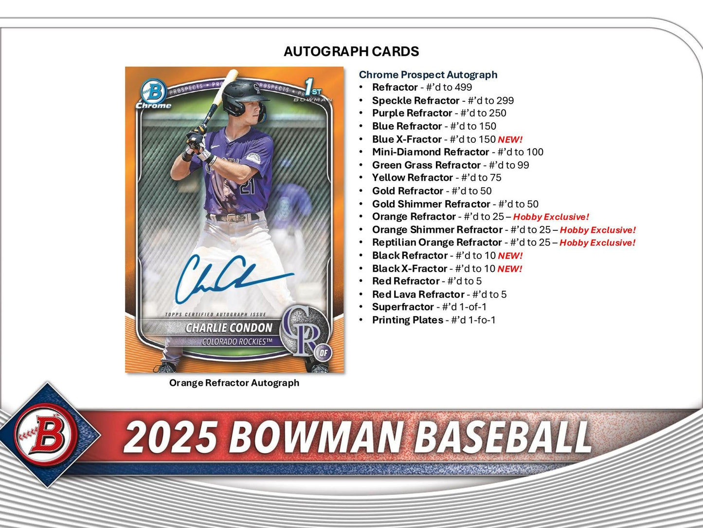 2025 Bowman Baseball Hobby Pack