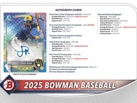 2025 Bowman Baseball Hobby Pack