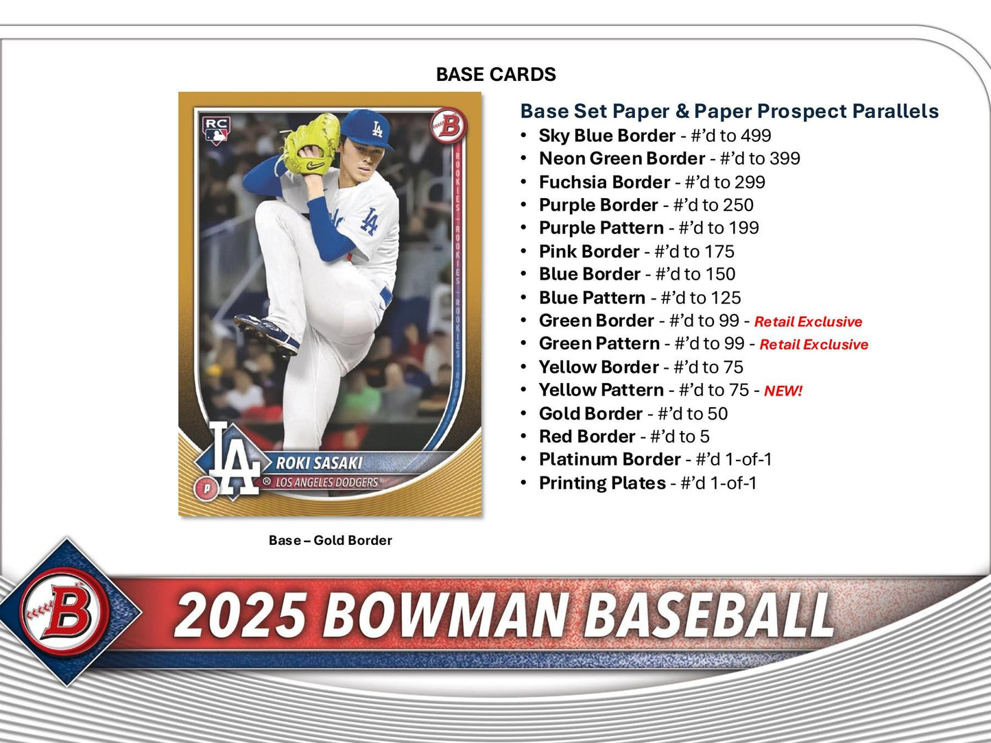 2025 Bowman Baseball 6-Pack Blaster