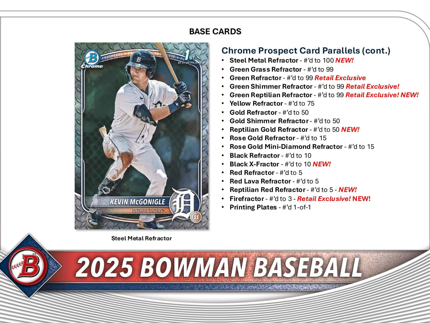 2025 Bowman Baseball 6-Pack Blaster