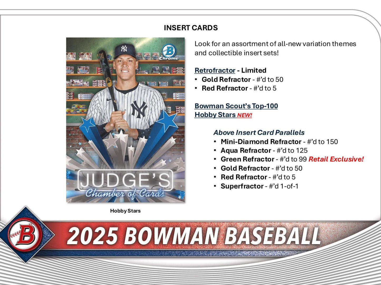 2025 Bowman Baseball 6-Pack Blaster