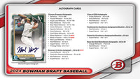 2024 Bowman Draft Baseball Super Jumbo Pack