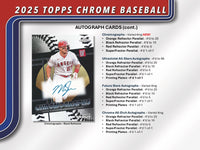 2025 Topps Chrome Baseball Hobby