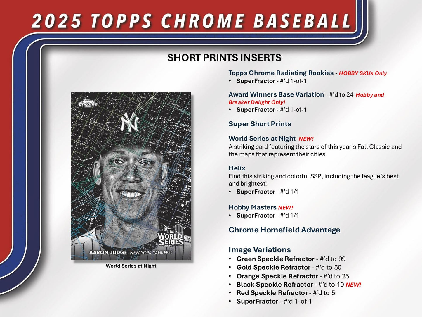 2025 Topps Chrome Baseball Hobby