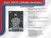 2025 Topps Chrome Baseball Hobby