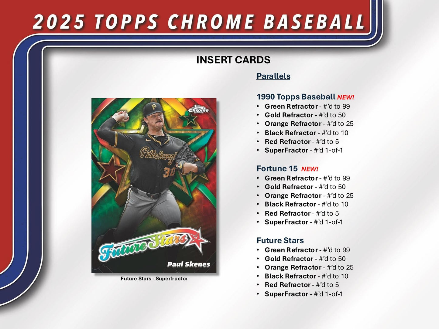 2025 Topps Chrome Baseball Hobby Jumbo Pack