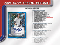 2025 Topps Chrome Baseball Mega