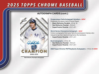 2025 Topps Chrome Baseball Mega