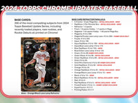 2024 Topps Chrome Update Series Baseball Breaker Delight