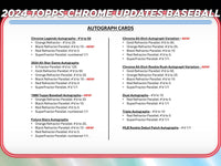 2024 Topps Chrome Update Series Baseball Breaker Delight