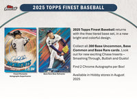 2025 Topps Finest Baseball Hobby Pack
