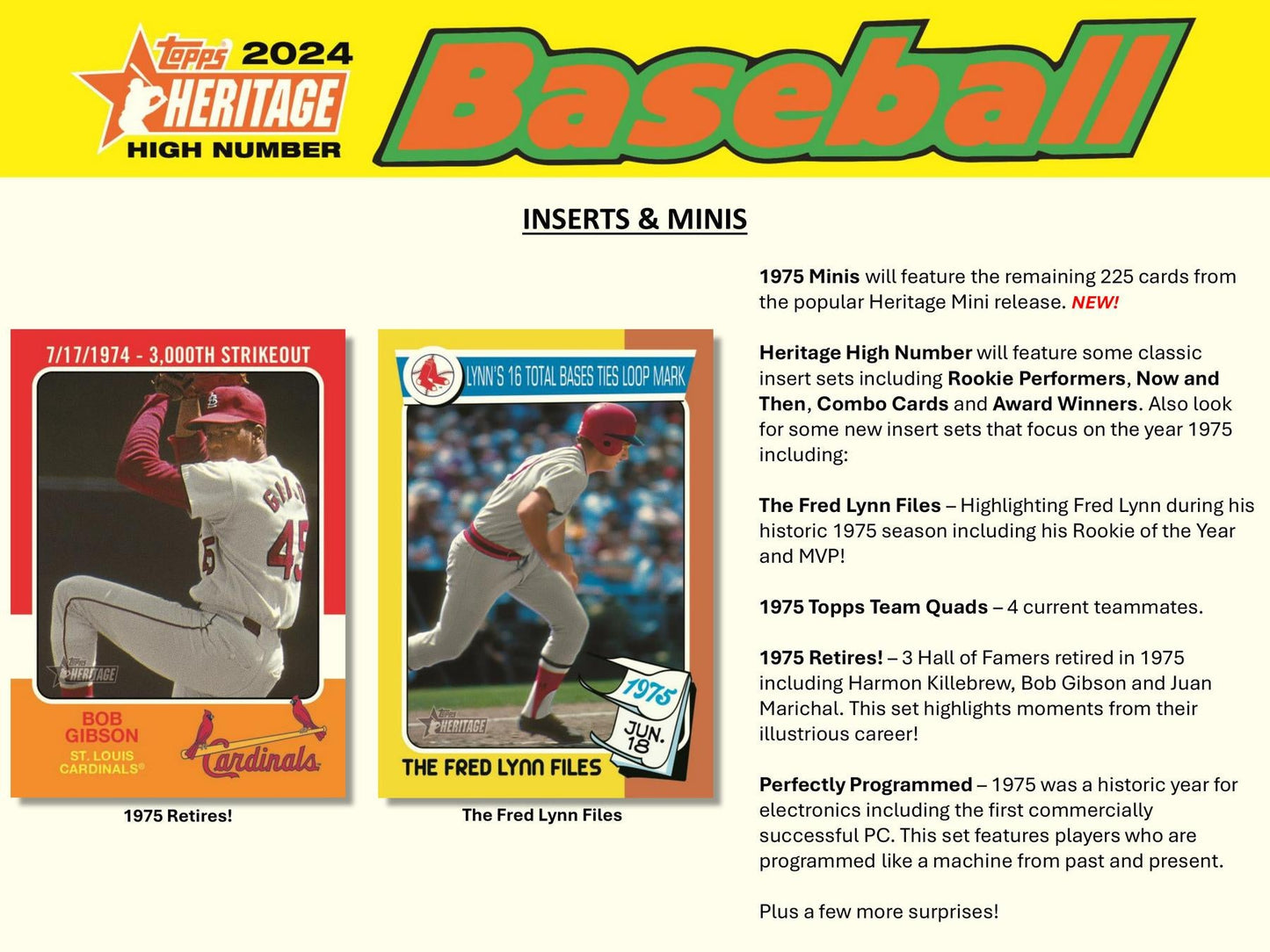 2024 Topps Heritage High Number Baseball Hobby Pack