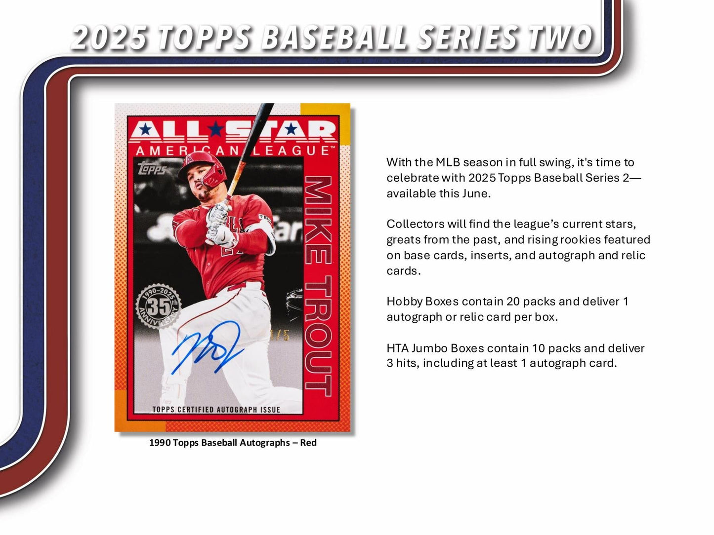 2025 Topps Series 2 Baseball Hobby Jumbo Pack