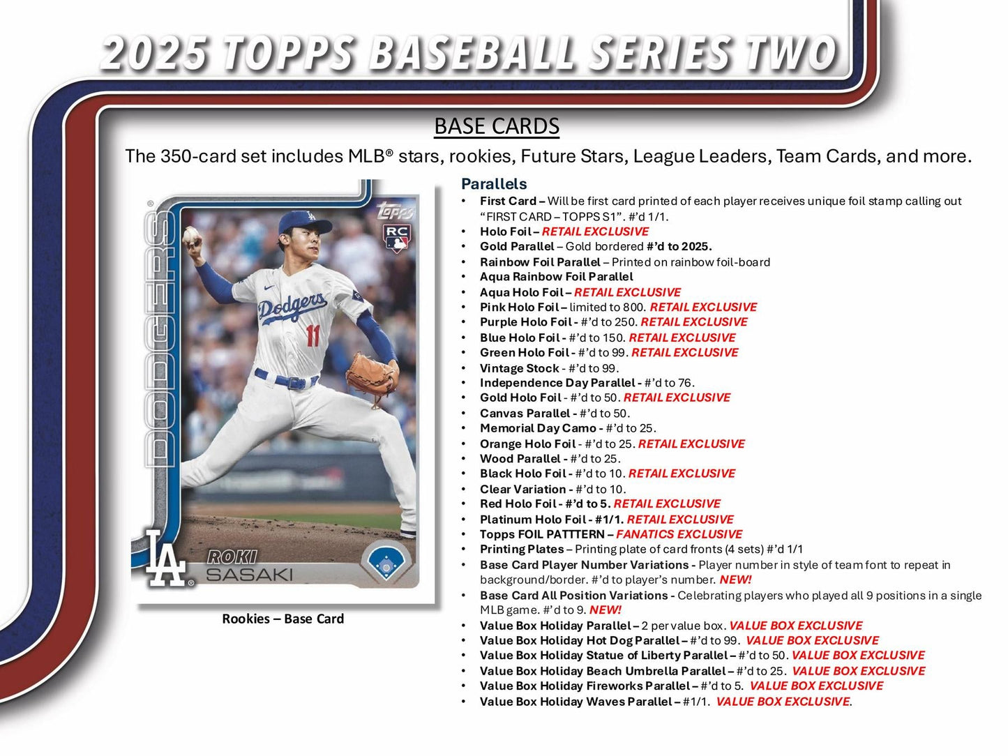 2025 Topps Series 2 Baseball 7-Pack Blaster