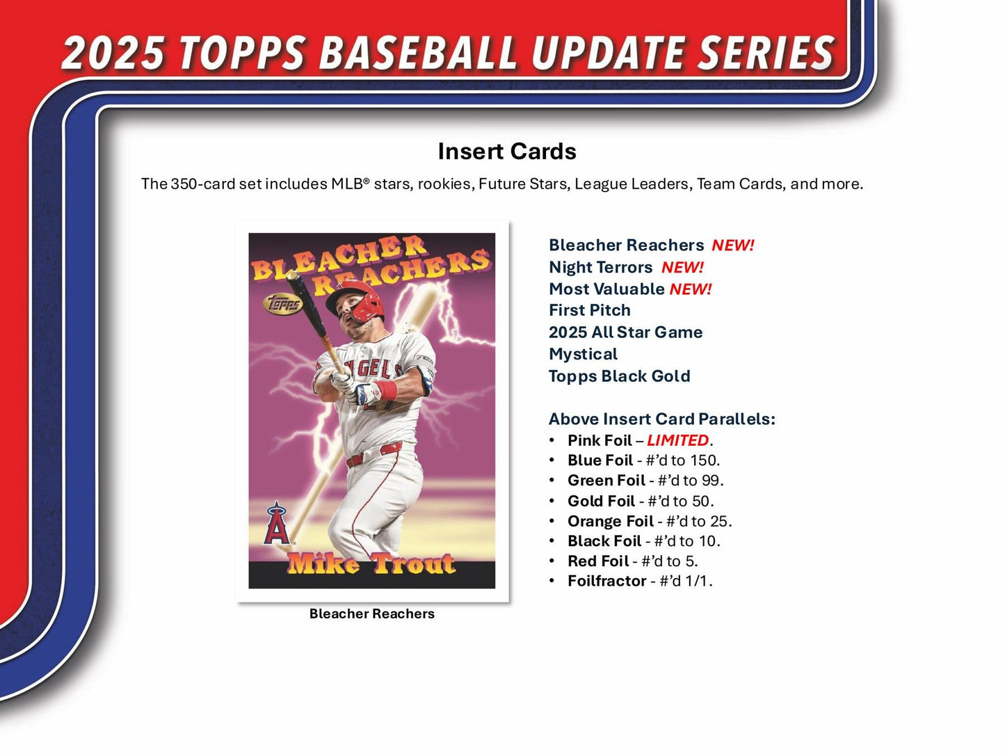 2025 Topps Update Series Baseball 7-Pack Blaster