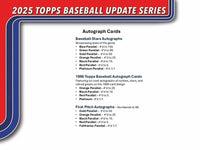 2025 Topps Update Series Baseball 7-Pack Blaster