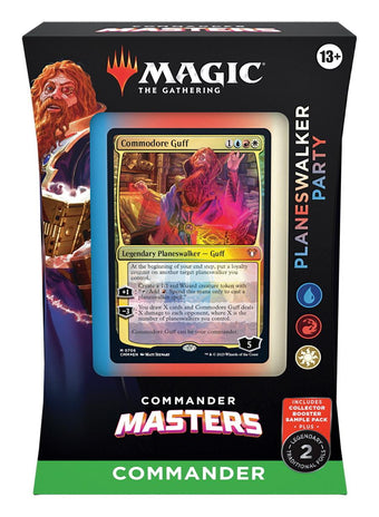 compare product Magic the Gathering Commander Masters Planeswalker Commander Deck