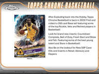 2024/25 Topps Chrome Basketball 8-Pack Blaster