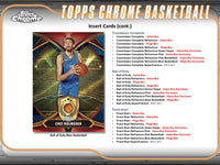 2024/25 Topps Chrome Basketball 8-Pack Blaster