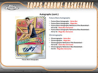 2024/25 Topps Chrome Basketball 8-Pack Blaster
