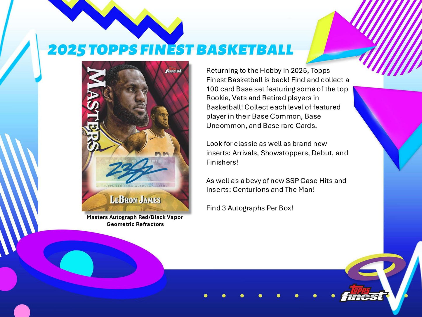 2024/25 Topps Finest Basketball Breaker Delight