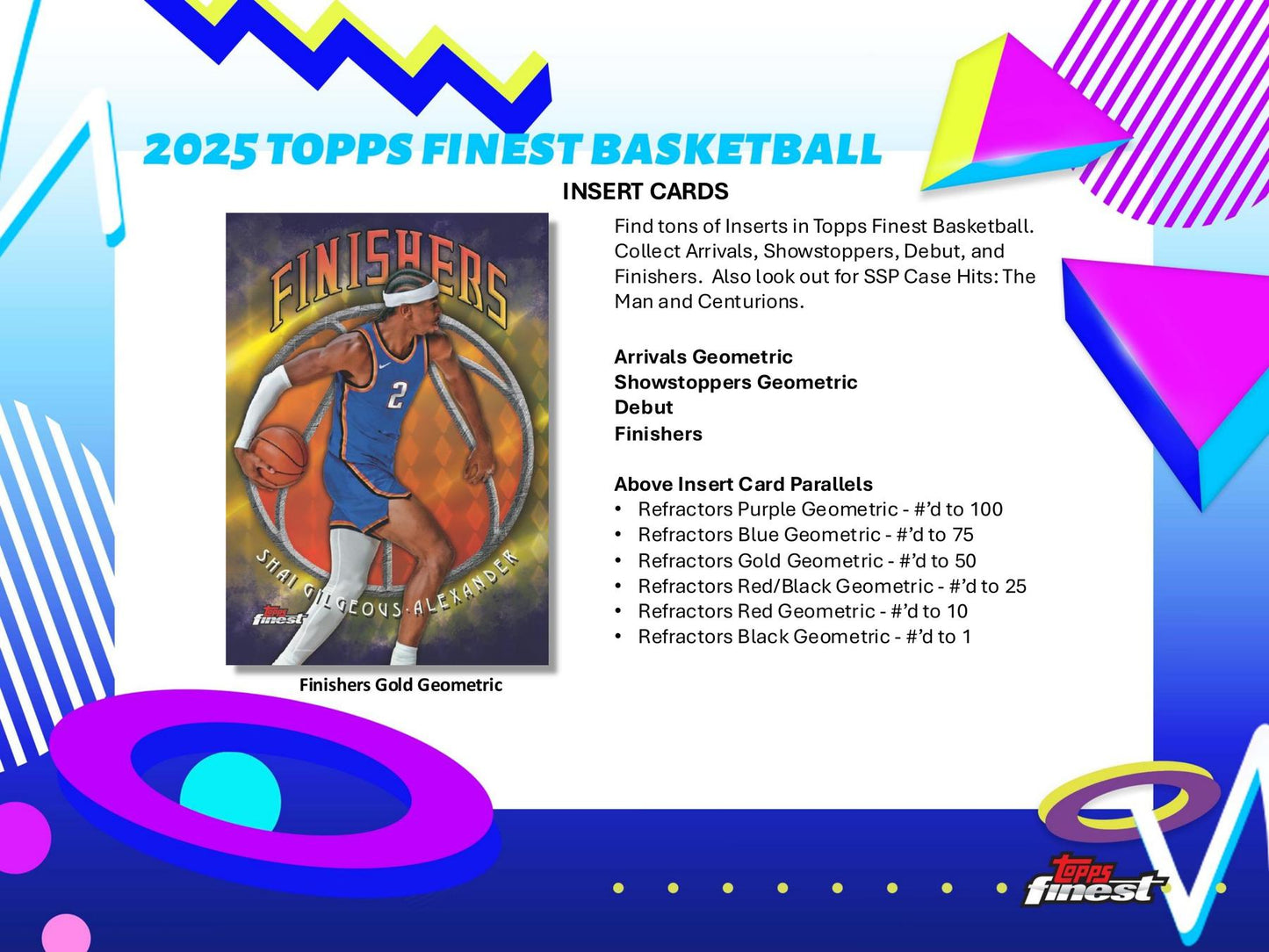 2024/25 Topps Finest Basketball Breaker Delight