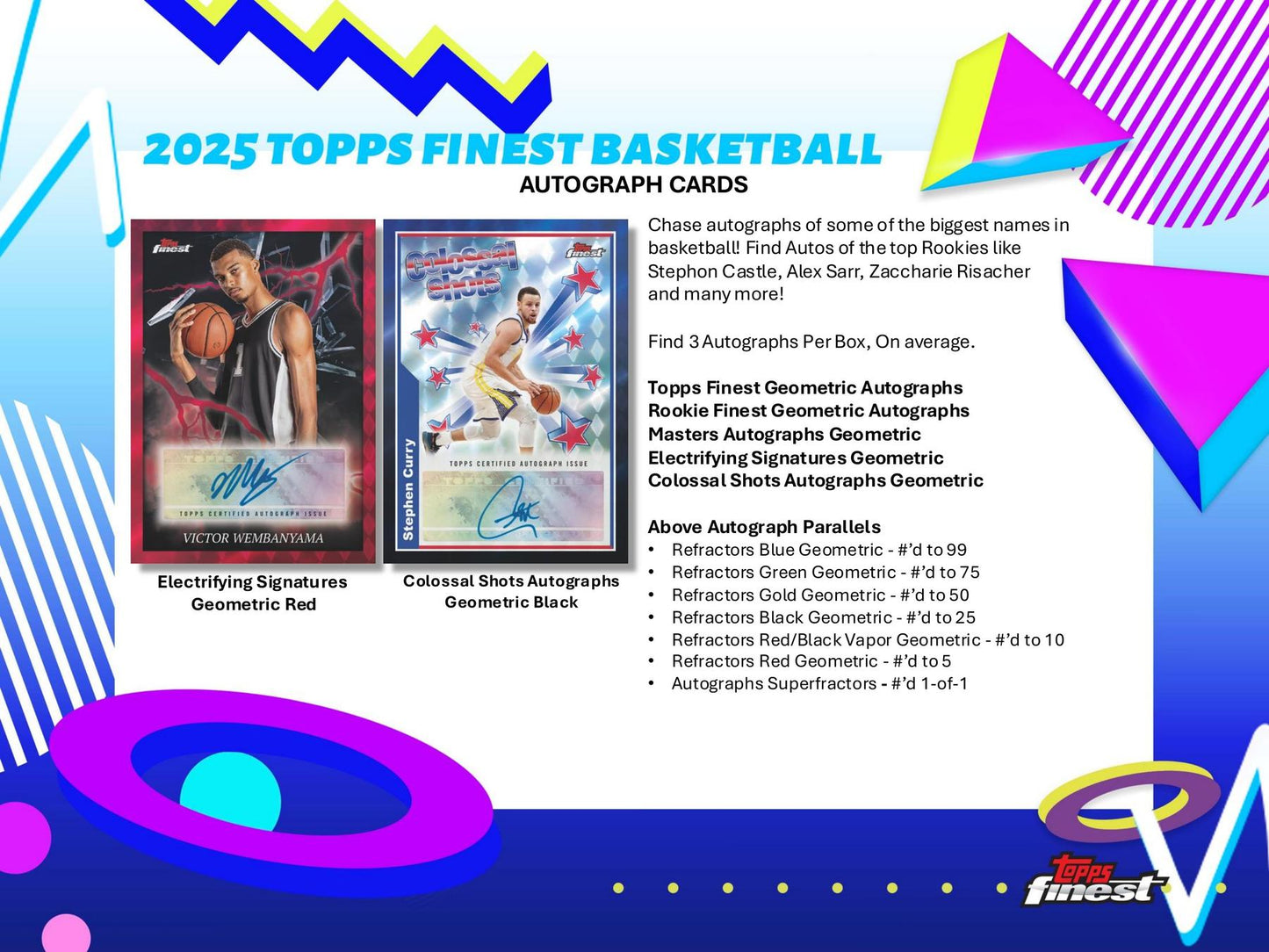 2024/25 Topps Finest Basketball Breaker Delight