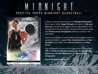 2023/24 Topps Midnight Basketball Hobby