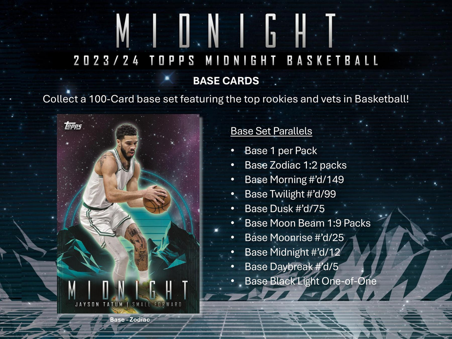 2023/24 Topps Midnight Basketball Hobby