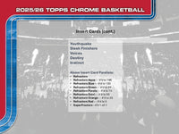 2025/26 Topps Chrome Basketball Mega