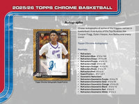 2025/26 Topps Chrome Basketball Mega