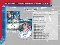 2025/26 Topps Chrome Basketball 7-Pack Blaster