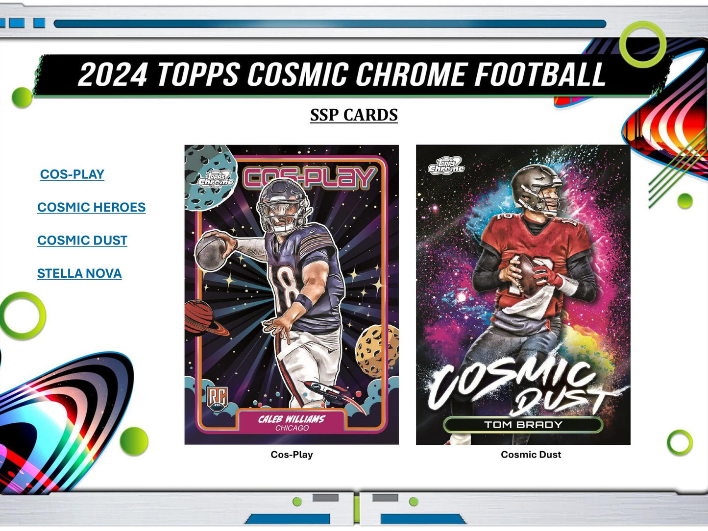 2024 Topps Cosmic Chrome Football Hobby Pack