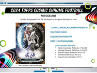 2024 Topps Cosmic Chrome Football Hobby Pack