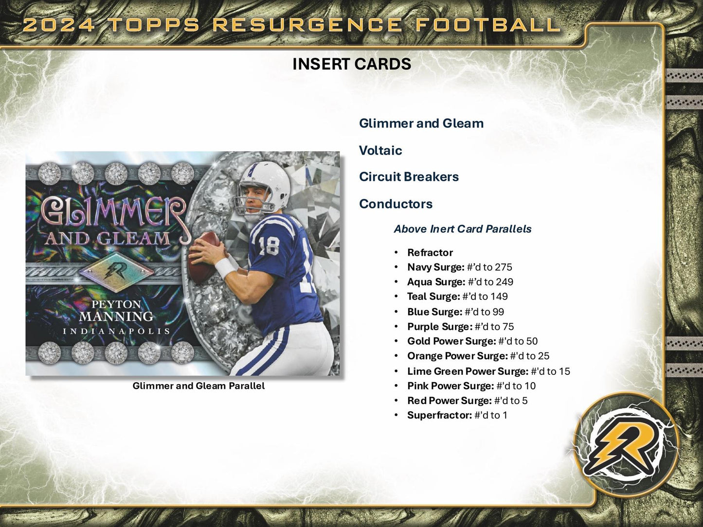 2024 Topps Resurgence Football Hobby