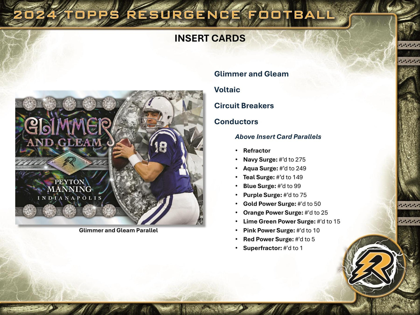 2024 Topps Resurgence Football 8-Pack Blaster