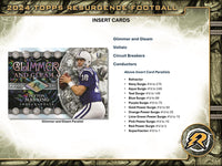 2024 Topps Resurgence Football 8-Pack Blaster