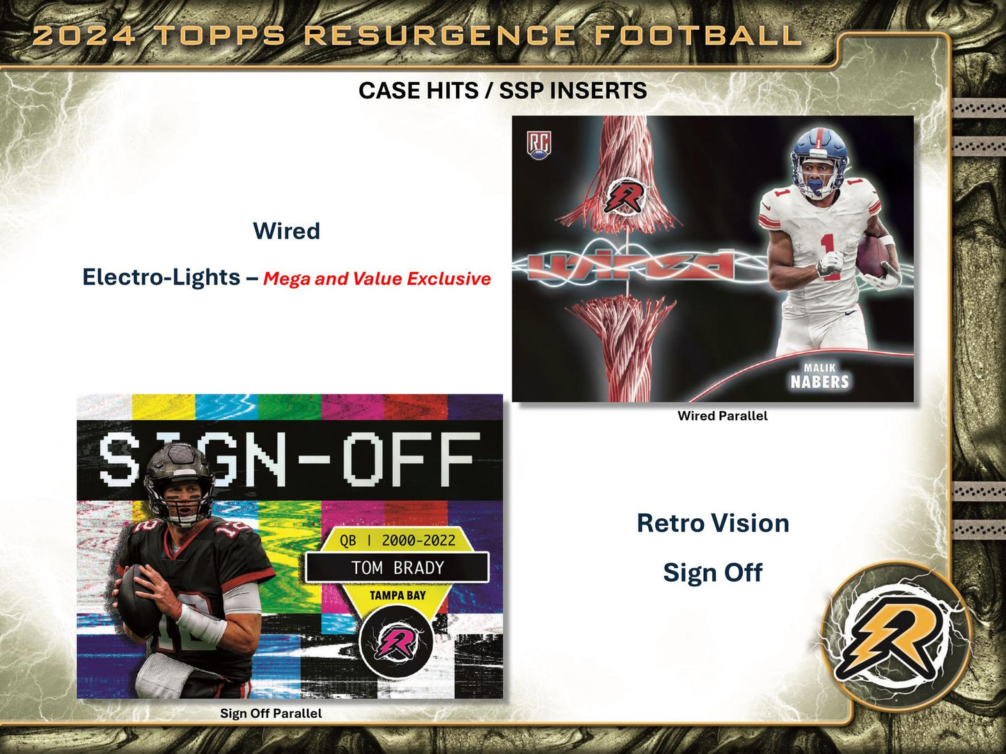 2024 Topps Resurgence Football 8-Pack Blaster