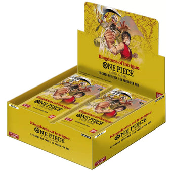 compare product One Piece TCG: Kingdoms of Intrigue Booster