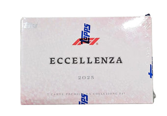compare product 2025 Topps Formula 1 F1 Eccellenza Hobby Box