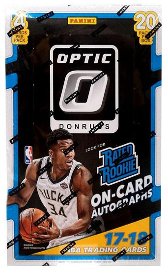 compare product Panini Donruss Optic Basketball 2017-18 Hobby Box
