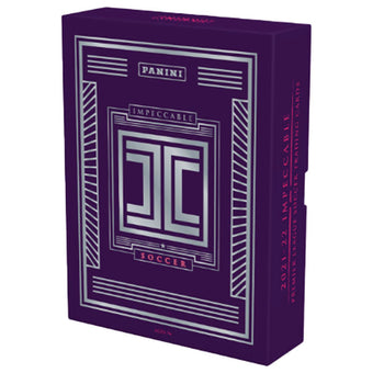 compare product 2021/22 Panini Impeccable Soccer Hobby Box