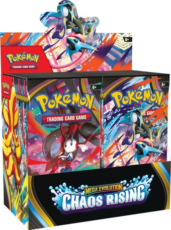 compare product Pokemon Mega Evolution: Chaos Rising Booster