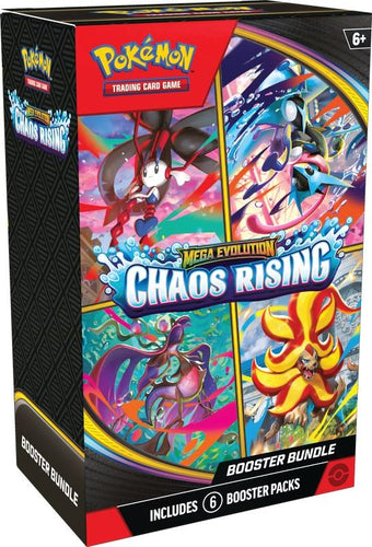 compare product Pokemon Mega Evolution: Chaos Rising 6-Pack Booster Bundle