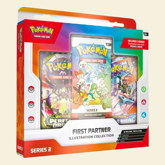 compare product Pokemon First Partner Illustration Collection Series 2 Box