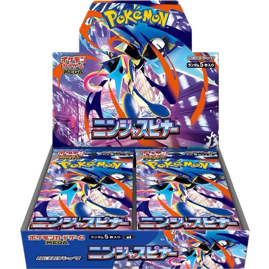 Pokemon Mega Evolution: Ninja Spinner Booster Box (Japanese)